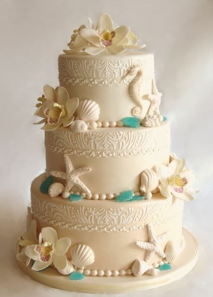 8 Photos of Hawian Wedding Cakes 8 Photos of Hawian Wedding Cakes