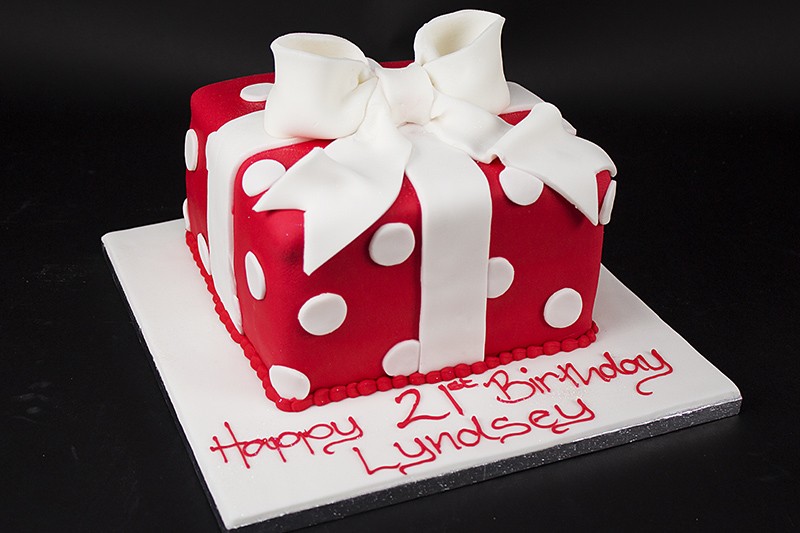 Birthday Present Cake Birthday Present Cake