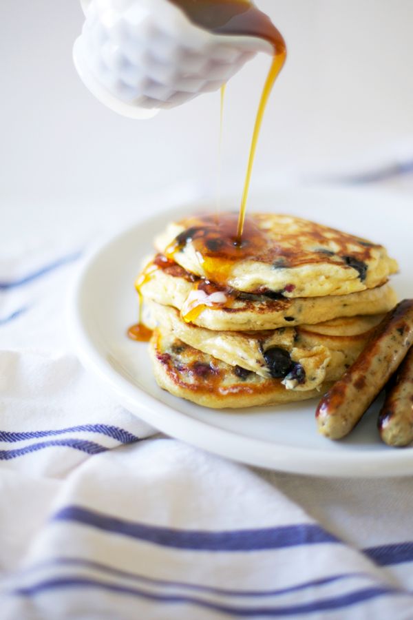 Blueberry Buttermilk Pancakes