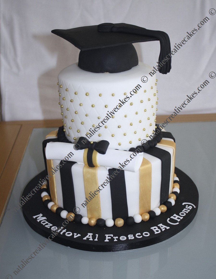 Boys Graduation Cake