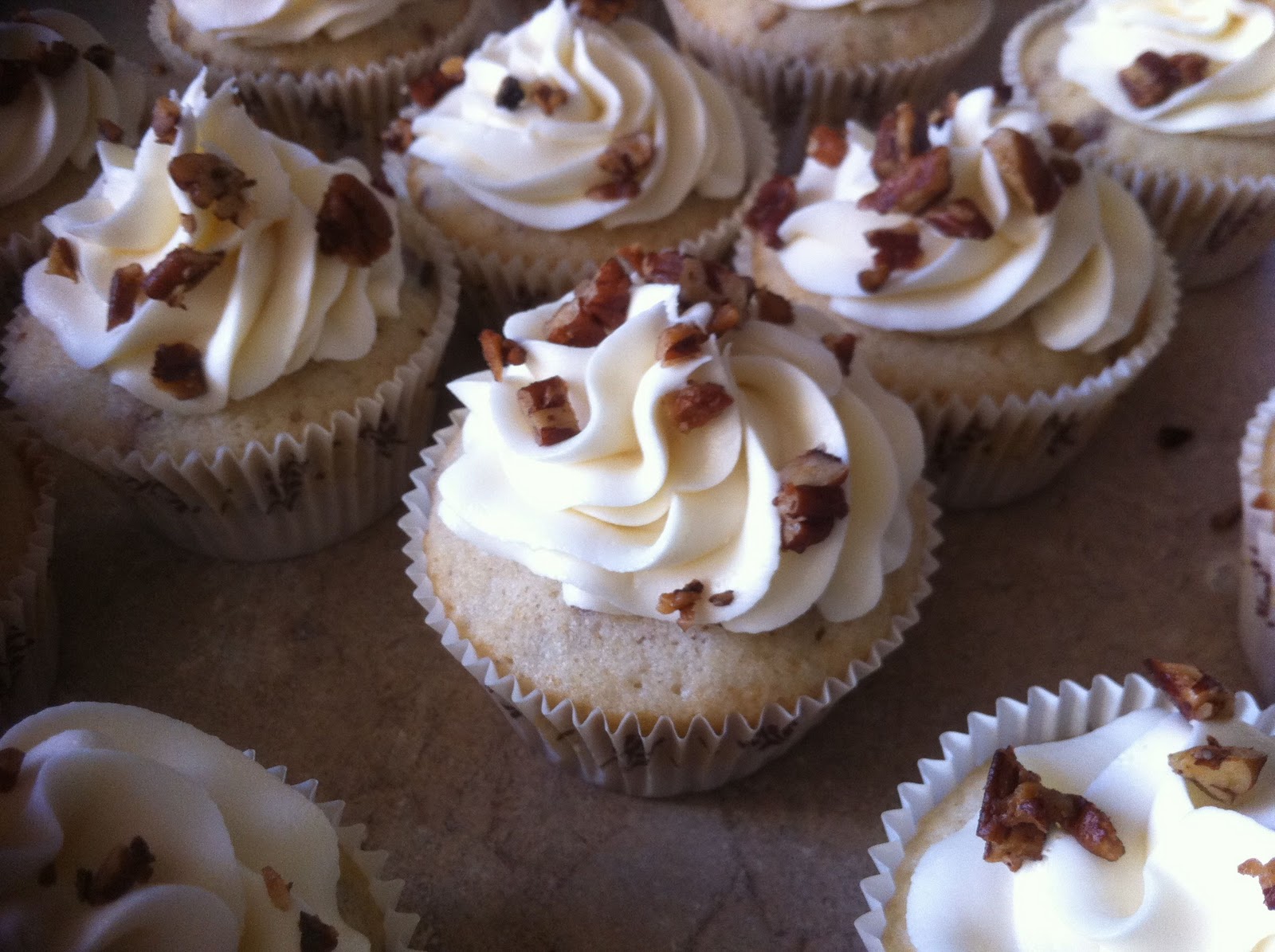 Butter Pecan Cupcakes Butter Pecan Cupcakes