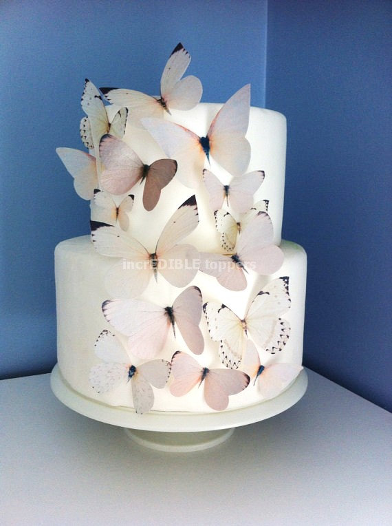 Butterflies Wedding Cake Topper