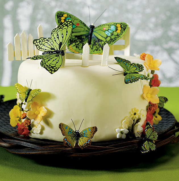 Butterfly Wedding Cake Decoration