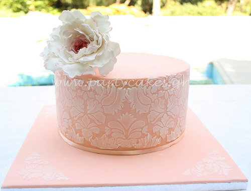 6 Photos of Stenciled Cakes Party 6 Photos of Stenciled Cakes Party