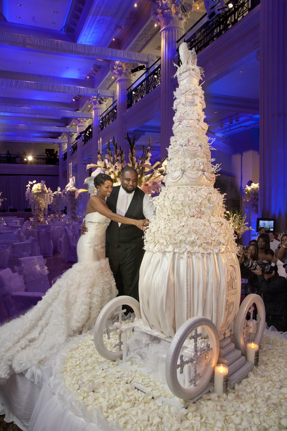 Carriage Wedding Cake