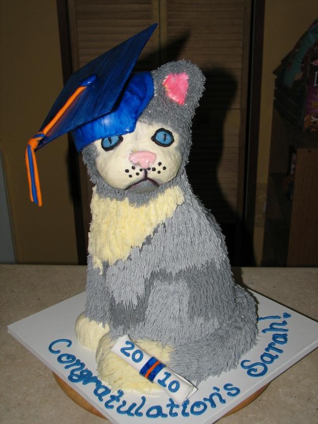 Cat with Graduation Cap