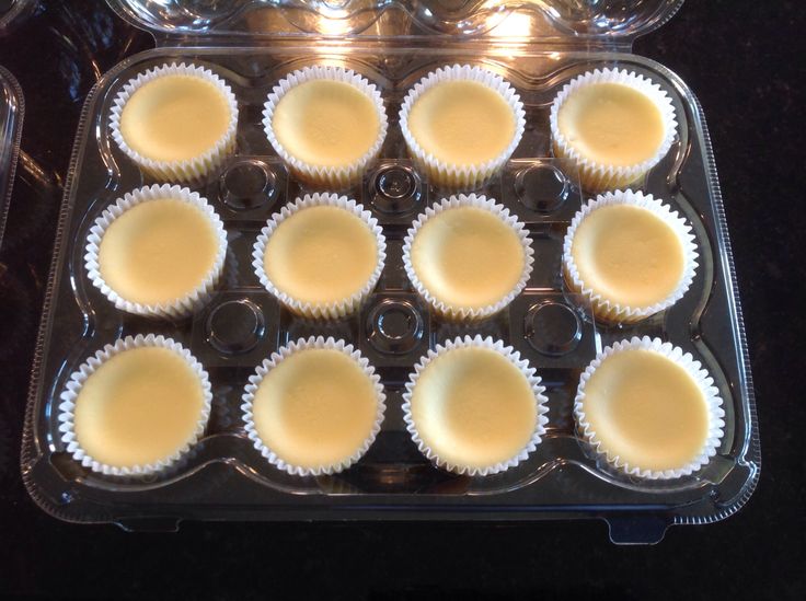 Cheesecake Cupcakes with Graham Cracker Crust