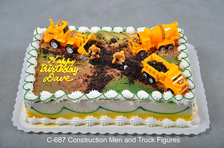 Construction Birthday Cake