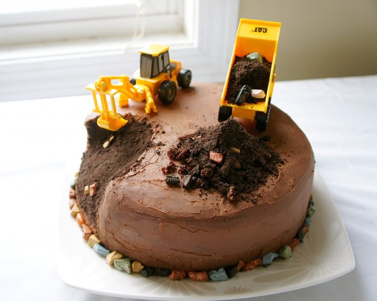 Construction Truck Birthday Cake Construction Truck Birthday Cake