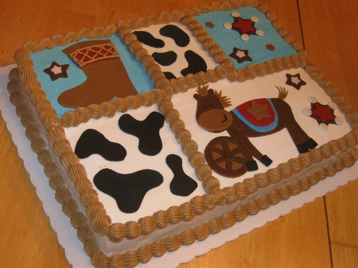Cowboy Baby Shower Cake Cowboy Baby Shower Cake