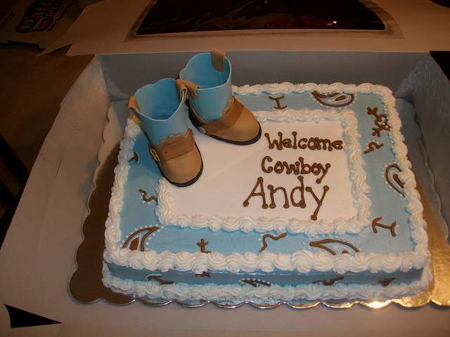 Cowboy Baby Shower Cake Cowboy Baby Shower Cake