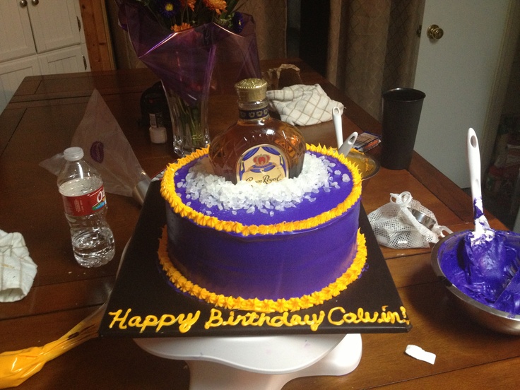 Crown Royal Cake