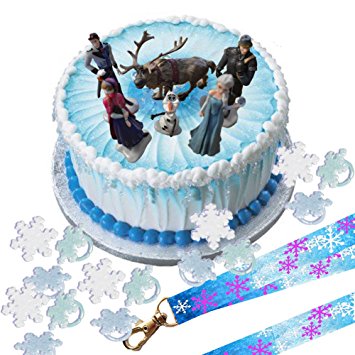 Disney Frozen Birthday Cake Topper Disney Frozen Birthday Cake Topper