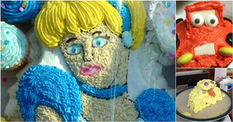 Disney Princess Cake Fail Disney Princess Cake Fail