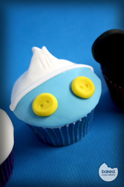 Donald Duck Party Cupcakes