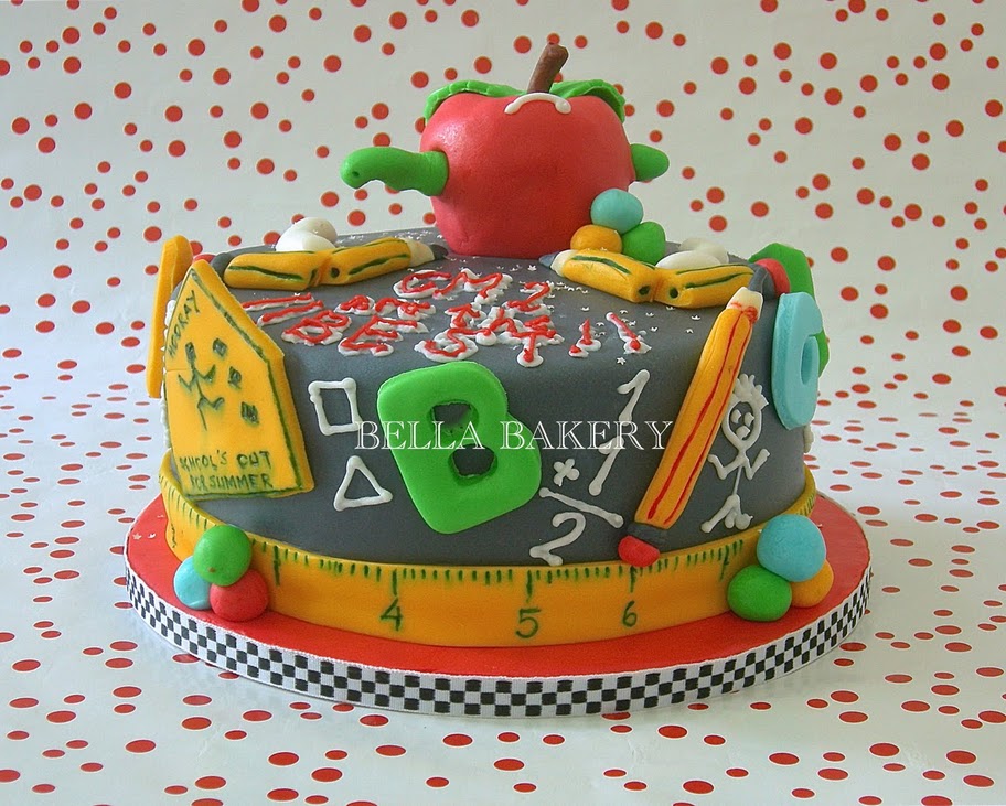 End of School Cake Ideas End of School Cake Ideas