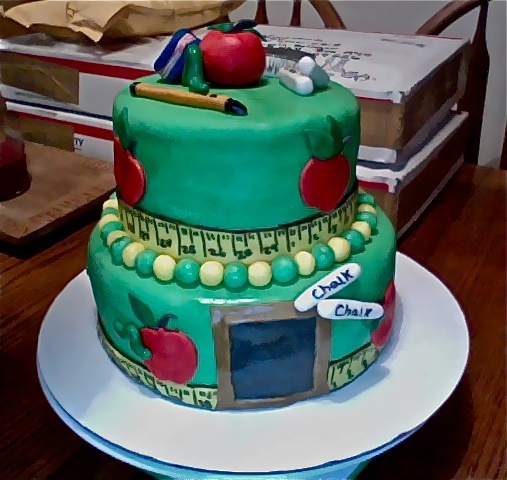 End of School Year Cake End of School Year Cake