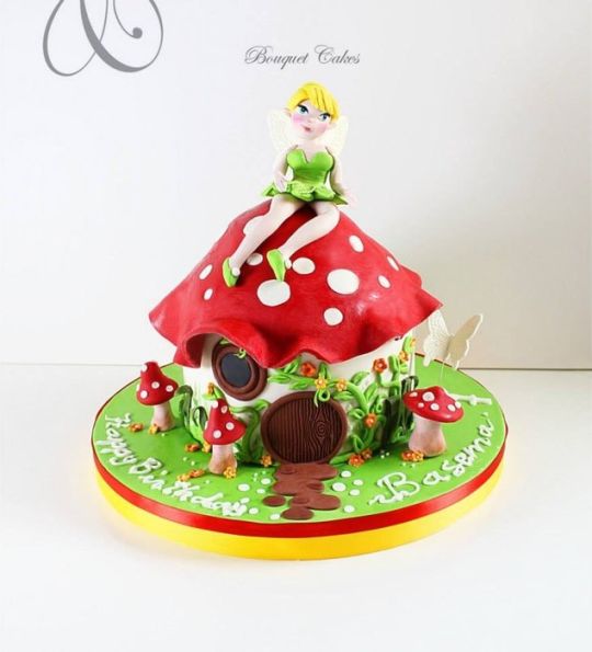 Fairy Mushroom Cake