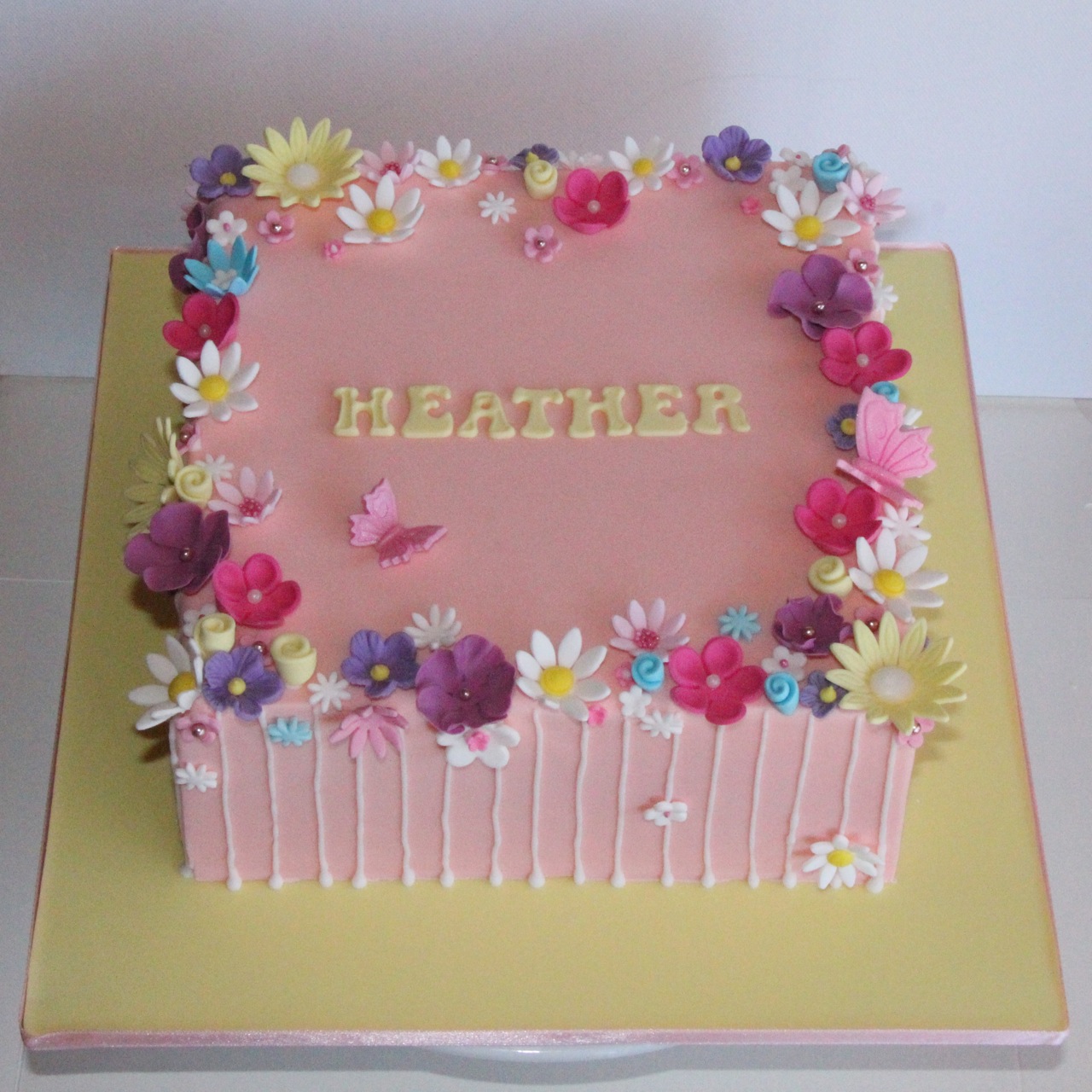 Flower Cake Design Flower Cake Design