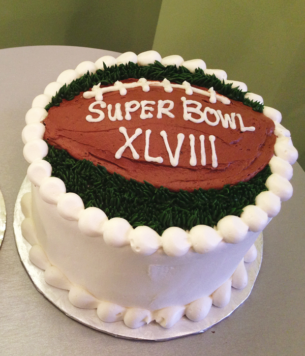 Football Layer Cake