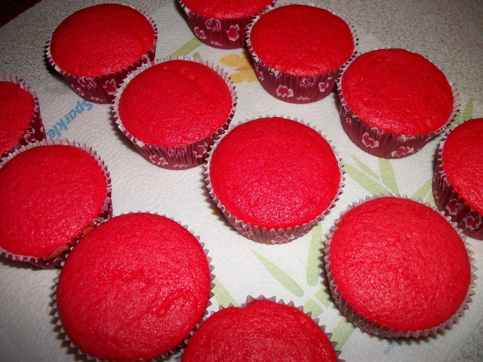 Fruit Punch Cupcakes