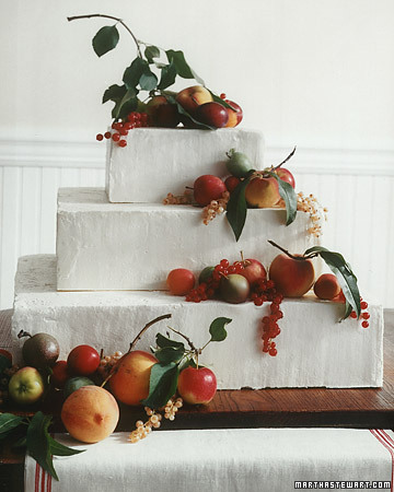 Fruit Wedding Cake