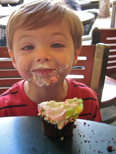 Funny Kid Eating Cake Funny Kid Eating Cake