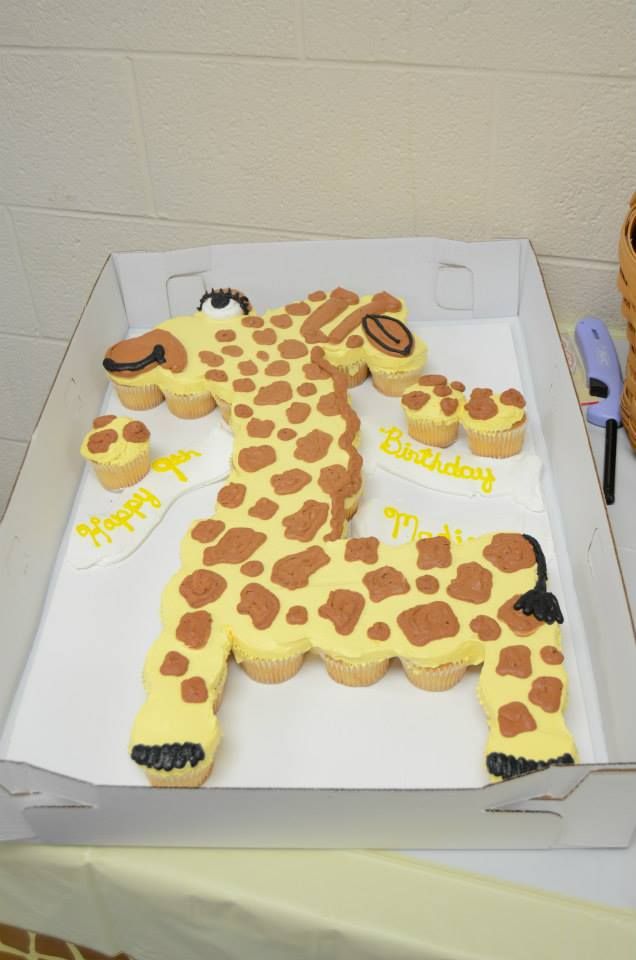 Giraffe Cupcakes