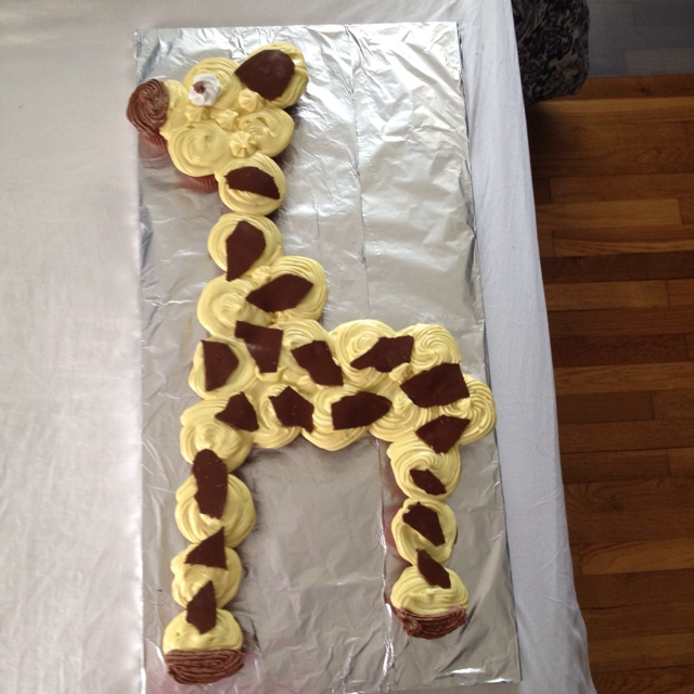 Giraffe Cupcakes