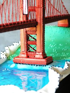Golden Gate Bridge Cake Golden Gate Bridge Cake