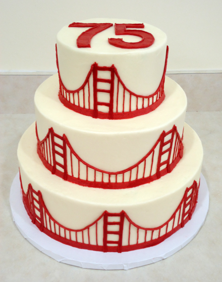 Golden Gate Bridge Cake Golden Gate Bridge Cake