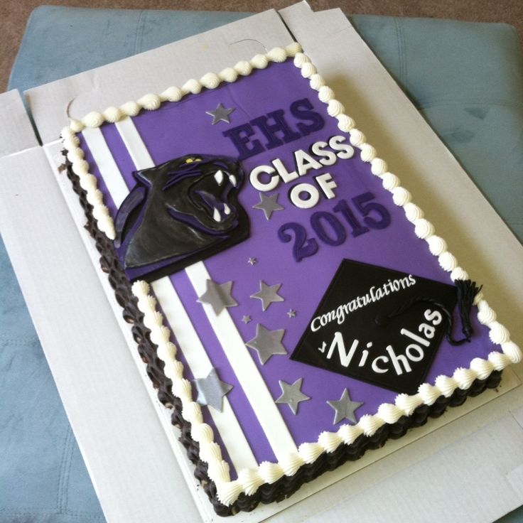 Graduation Sheet Cake