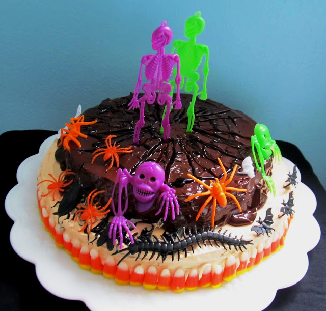 Happy Birthday Halloween Cakes