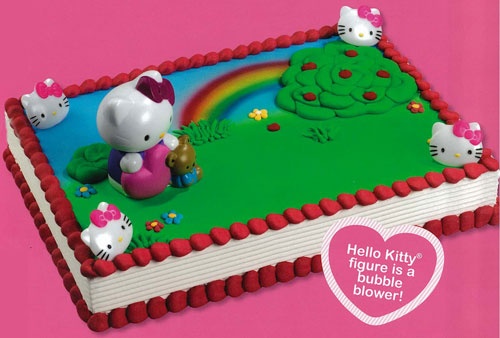 Hello Kitty Birthday Cake