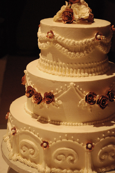 Italian Buttercream Wedding Cake