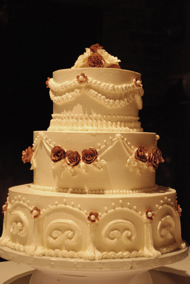 Italian Buttercream Wedding Cake