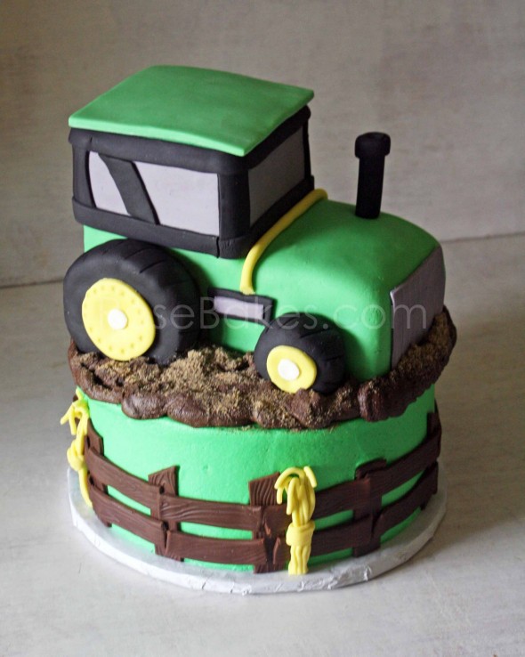 John Deere Tractor Cake John Deere Tractor Cake