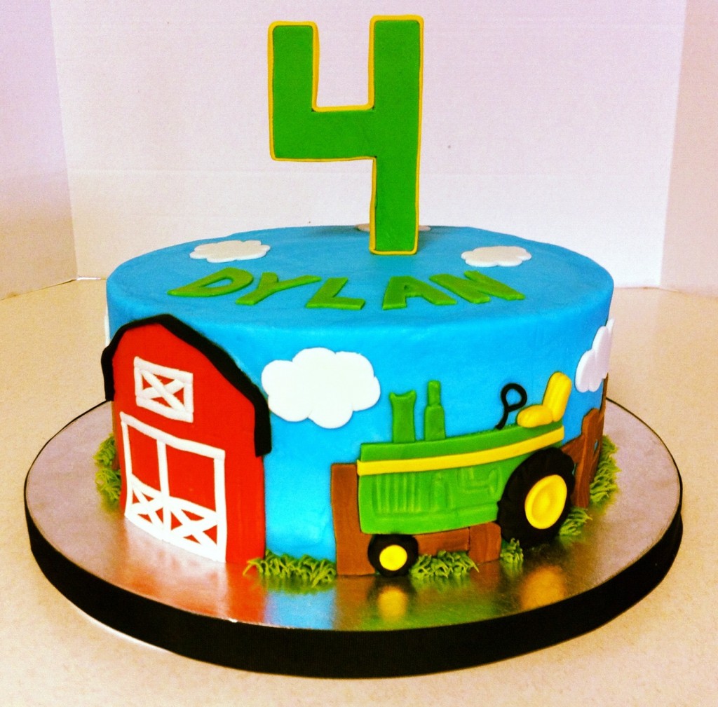 John Deere Tractor Cake John Deere Tractor Cake
