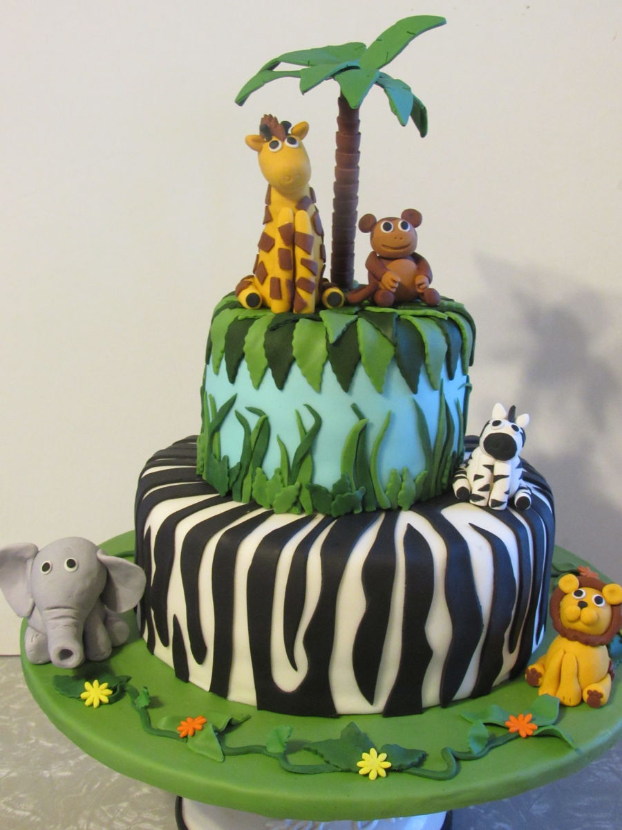 Jungle Safari Cake