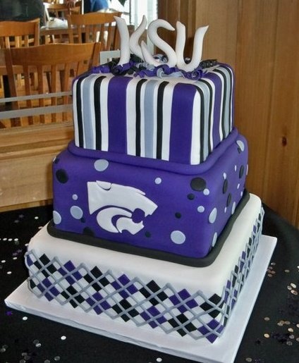 K-State Birthday Cake
