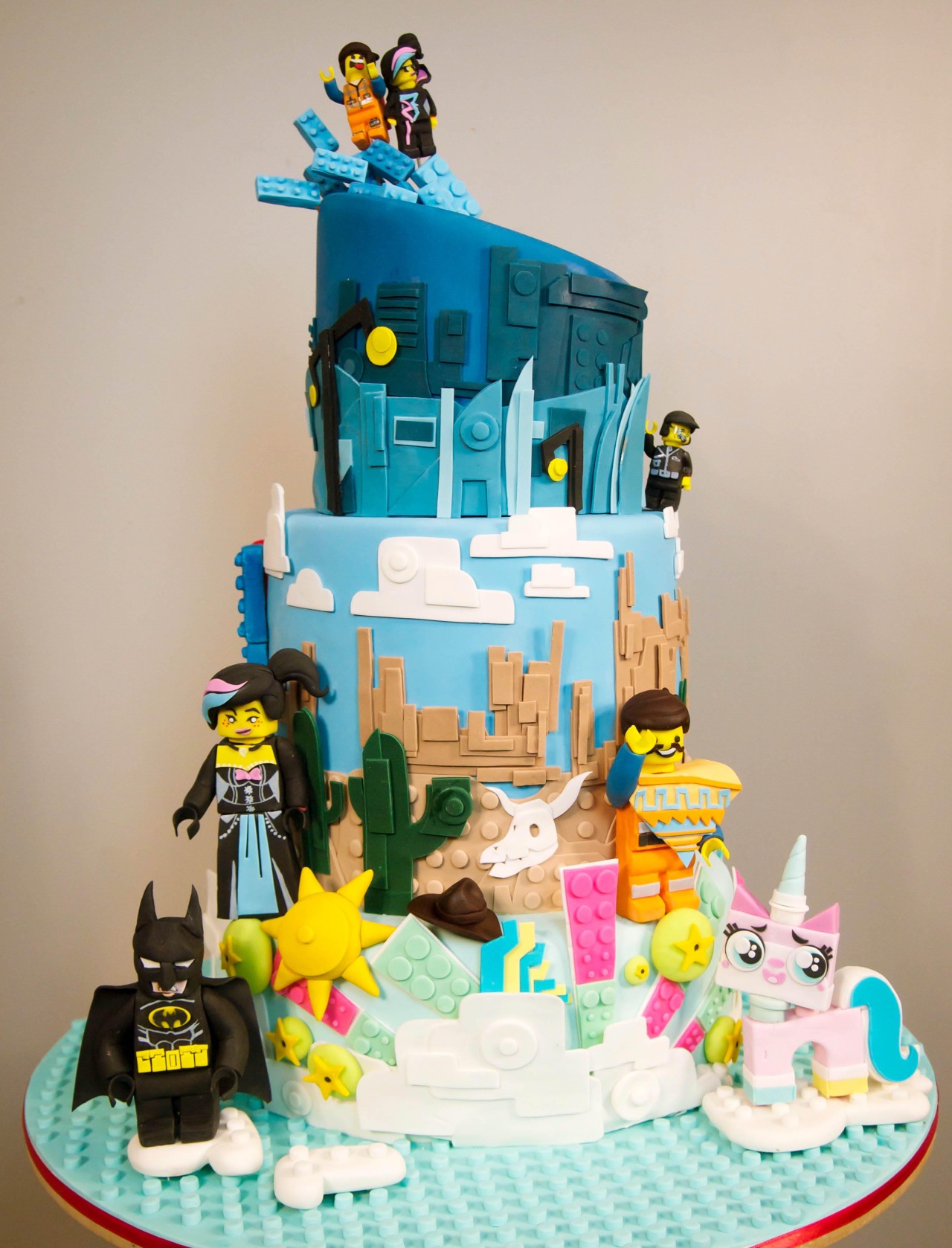 LEGO Movie Cake