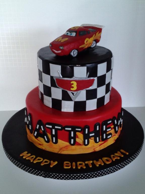 Lightning McQueen Birthday Cake Lightning McQueen Birthday Cake