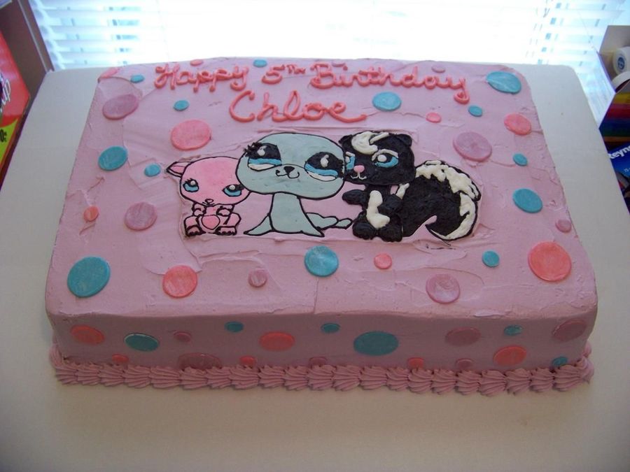 Littlest Pet Shop Birthday Cake