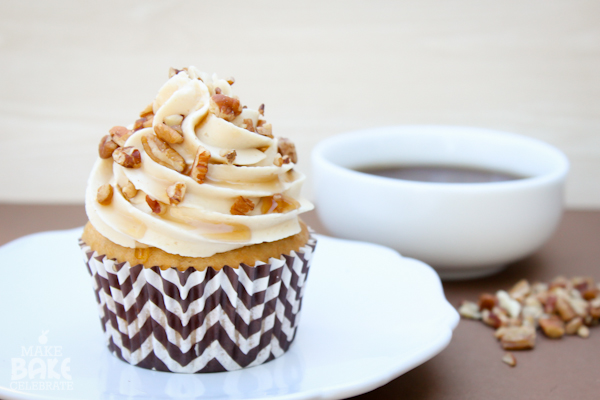 Maple Butter Pecan Cupcakes Maple Butter Pecan Cupcakes