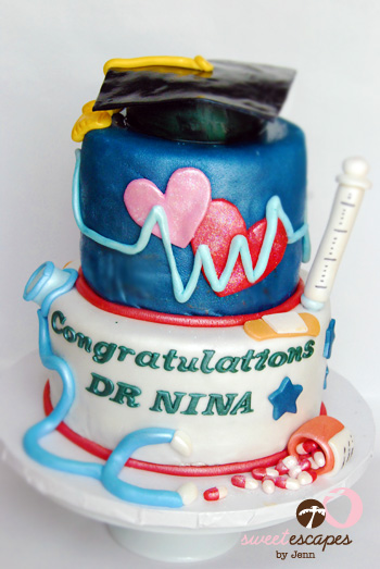 Medical School Graduation Cake Ideas