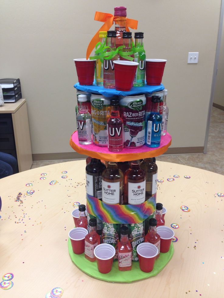 Mini Liquor Bottle Cake Mini Liquor Bottle Cake