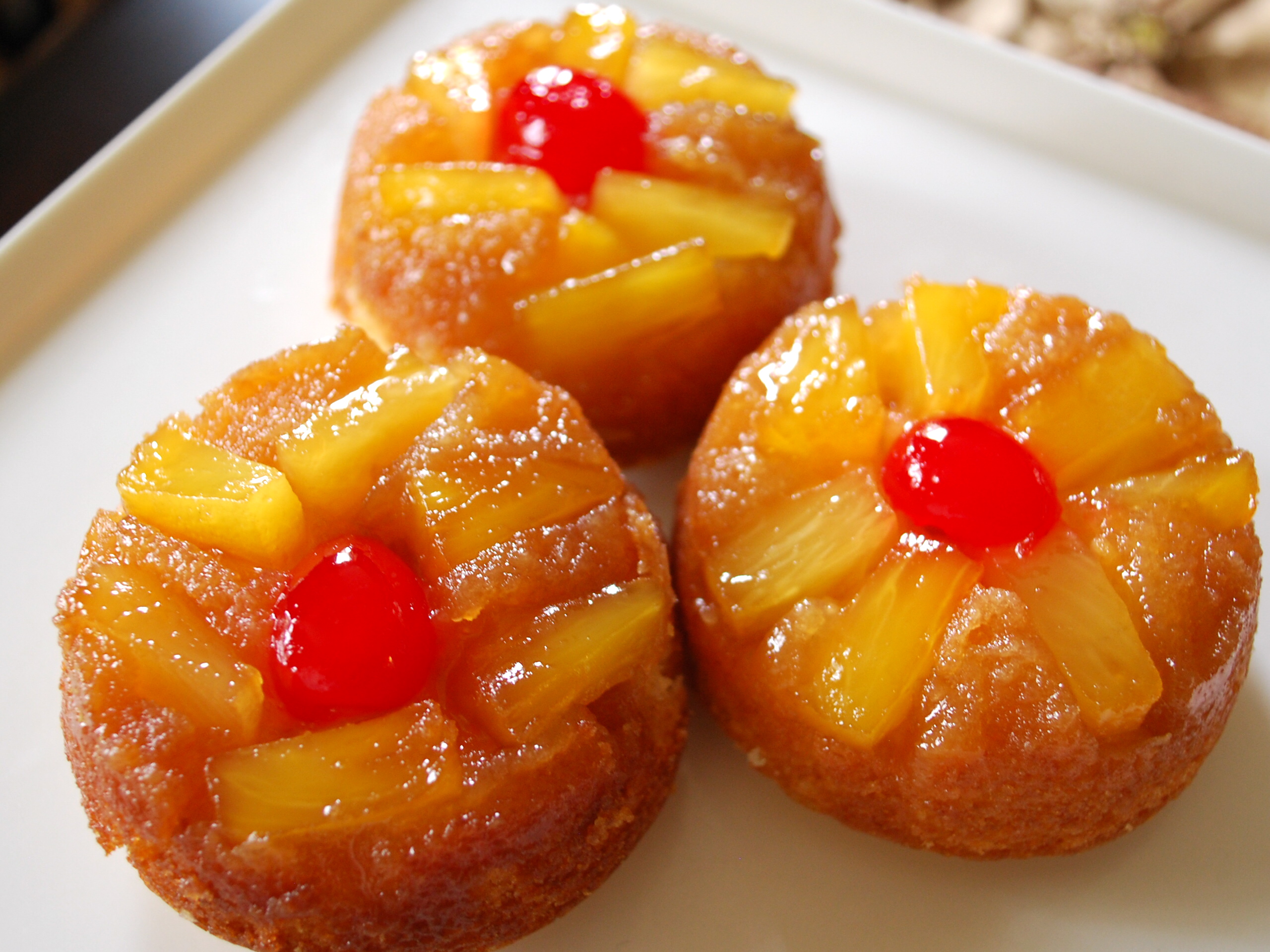Mini Pineapple Upside Down Cakes Mini Pineapple Upside Down Cakes