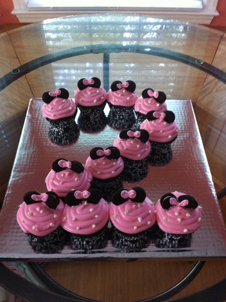 Minnie Mouse Cupcake Ideas Minnie Mouse Cupcake Ideas