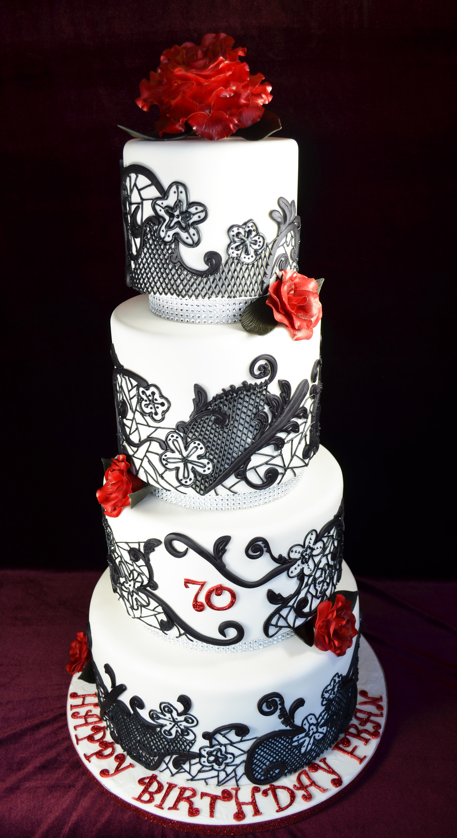 Murder Mystery Birthday Cake Murder Mystery Birthday Cake