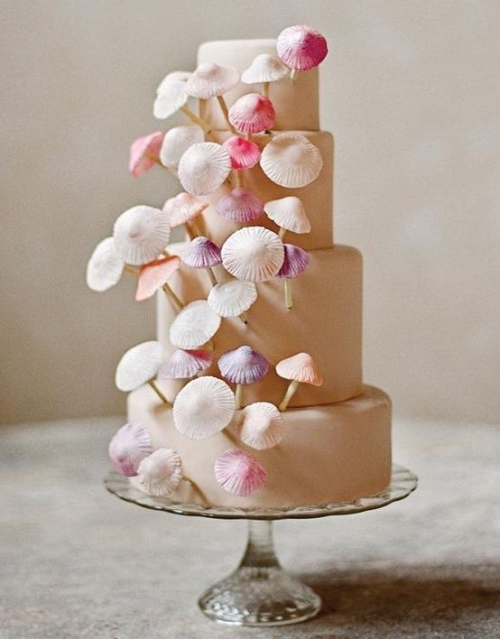 Mushroom Wedding Cake